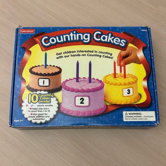 Lakeshore | Toys | Lakeshore Learning Counting Cakes Educational Set ...